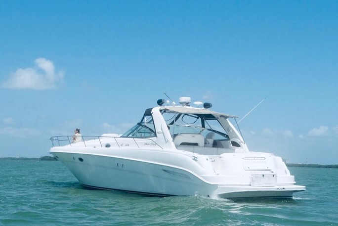Casa del Cielo 46 ft luxury yacht rental in Cancun - accommodates 15 guests